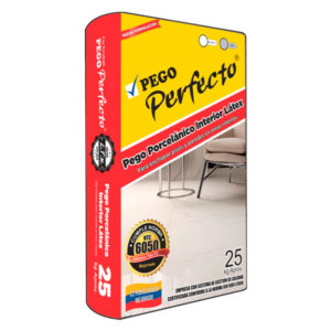 pegante porcelanico gris interior 25kg