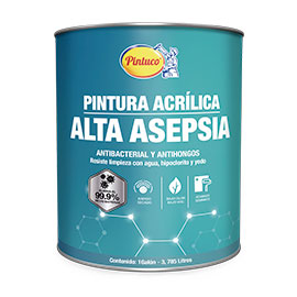 PINTURA ASEPSIA CUÑETE REF 27580