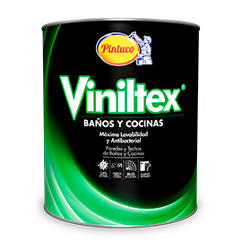 VINILTEX BAÑOS Y COCINAS  GALON 2001 BLANCO
