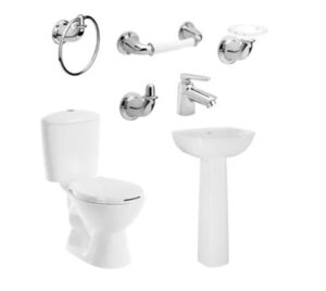 Combo Manantial blanco pro red Con Pedestal