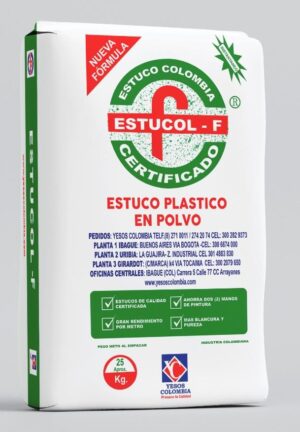ESTUCO PLASTICO EN POLVO 25KG