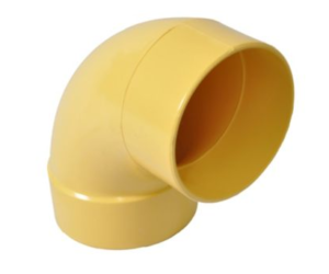 Codo sanitario cxc 6”pavco